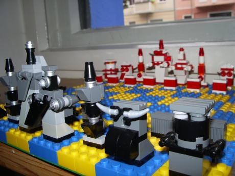 Lego Chess Corner View